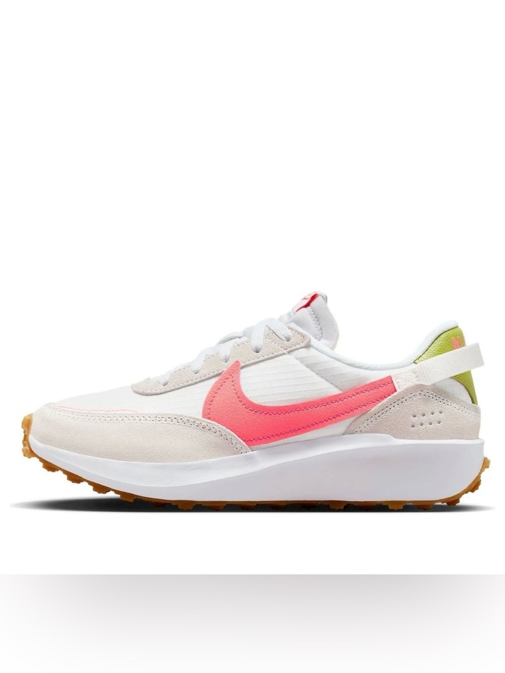 Nike Waffle Debut WMNS White Bright Cactus Sneakers 9.5